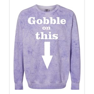 Gobble On This Colorblast Crewneck Sweatshirt