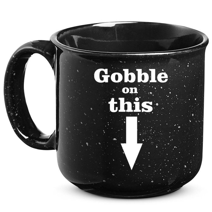 Gobble On This 15oz Campfire Ceramic Mug