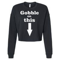 Gobble On This Cropped Pullover Crew