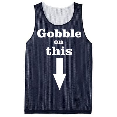 Gobble On This Mesh Reversible Basketball Jersey Tank