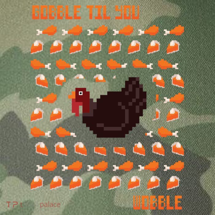 Gobble Til You Wobble Legacy Tie Dye Trucker Hat