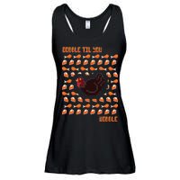 Gobble Til You Wobble Ladies Essential Flowy Tank