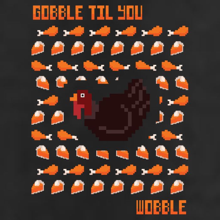 Gobble Til You Wobble 25L Jumbo Tote