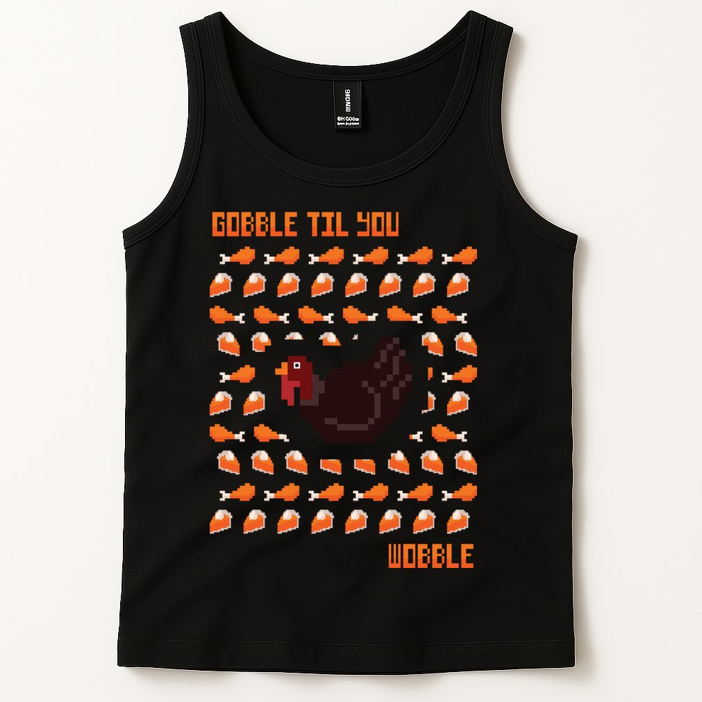 Gobble Til You Wobble Tank Top