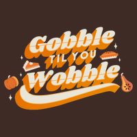 Gobble Til You Wobble Funny Thanksgiving Apron