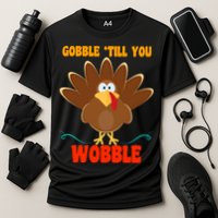 Gobble Till You Wobble Cooling Performance Crew T-Shirt