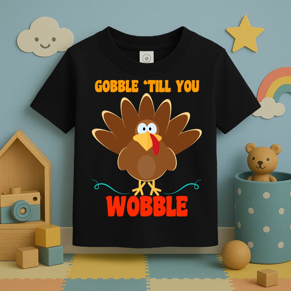 Gobble Till You Wobble Toddler T-Shirt