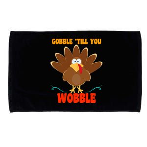 Gobble Till You Wobble Microfiber Hand Towel