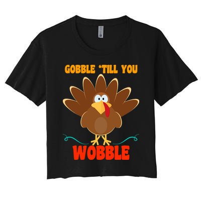 Gobble Till You Wobble Crop Top