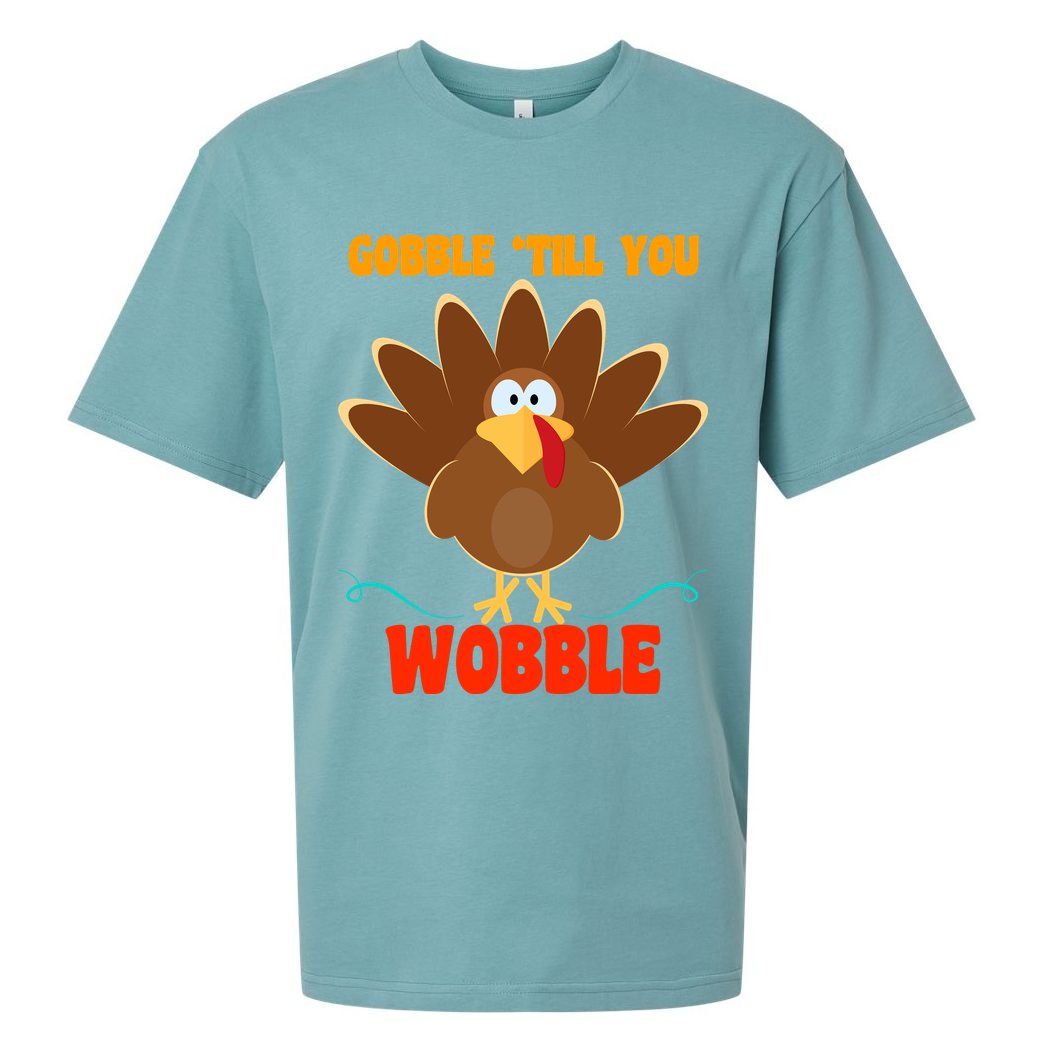 Gobble Till You Wobble Sueded Cloud Jersey T-Shirt