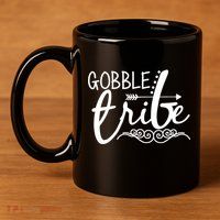Gobble Tribe 11oz C Handle Ceramic Mug