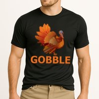 Gobble Turkey Thanksgiving Cooling Performance Crew T-Shirt
