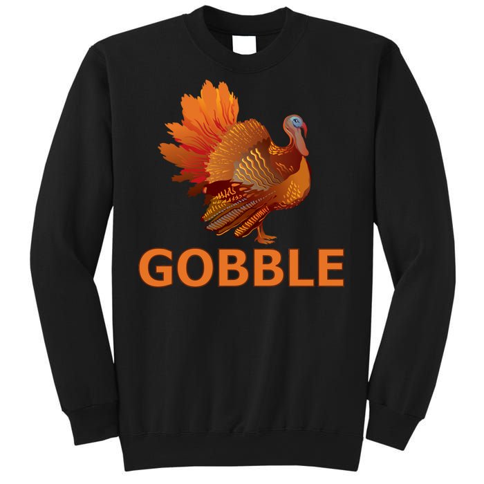 Gobble Turkey Thanksgiving Sweatshirt