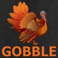 Gobble Turkey Thanksgiving Adult Drive Performance Visor