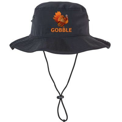 Gobble Turkey Thanksgiving Legacy Cool Fit Booney Bucket Hat