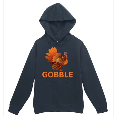 Gobble Turkey Thanksgiving Urban Pullover Hoodie