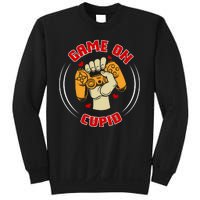 Game On Cupid Video Gaming Valentine Sweatshirt