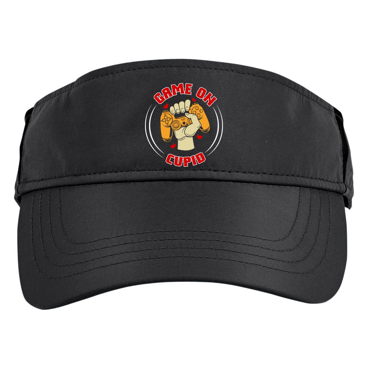 Game On Cupid Video Gaming Valentine Adult Drive Performance Visor