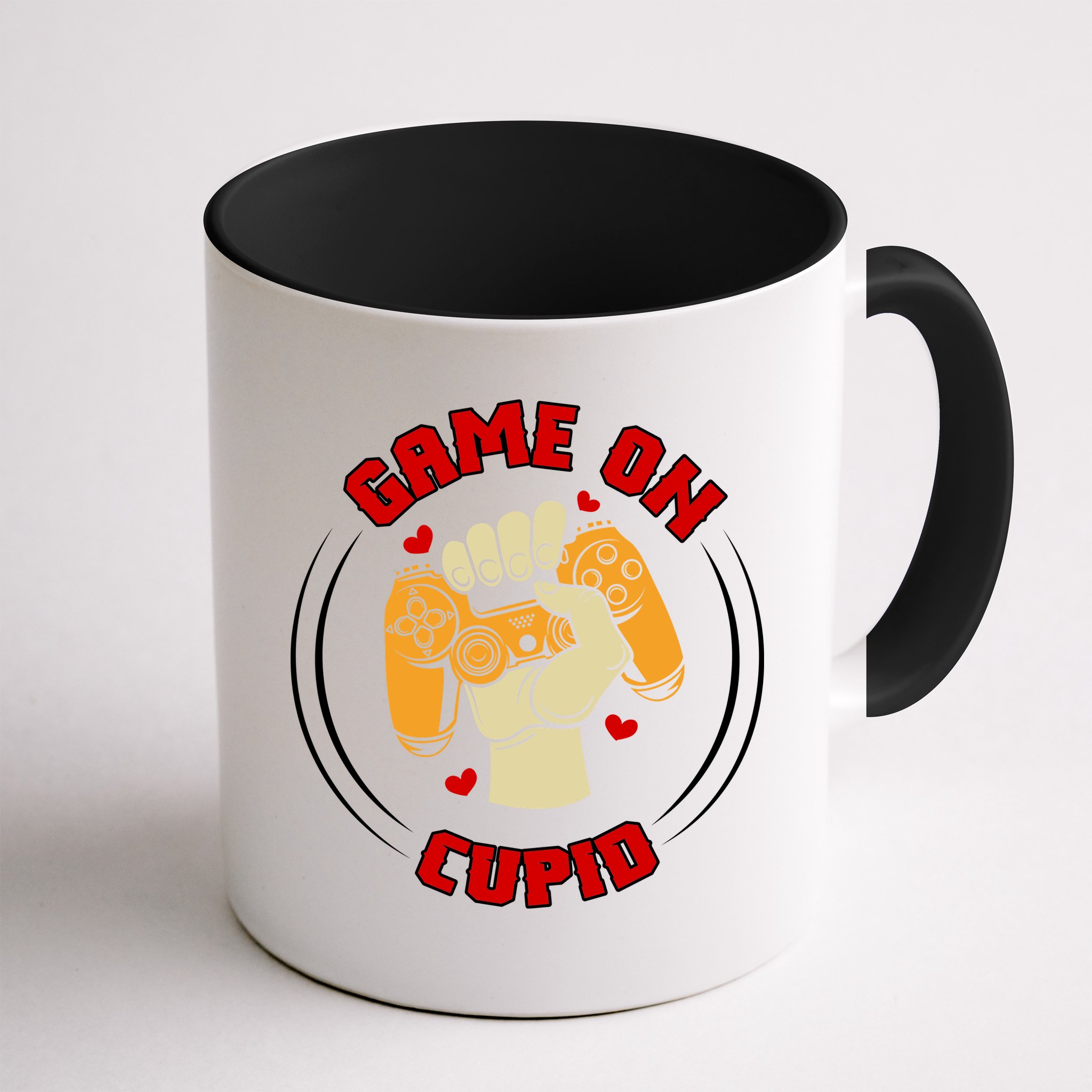 Game On Cupid Video Gaming Valentine Mug