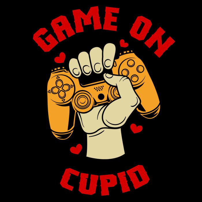 Game On Cupid Video Gaming Valentine Mug