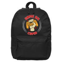 Game On Cupid Video Gaming Valentine 16 in Basic Backpack