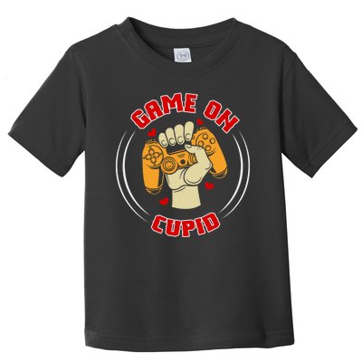 Game On Cupid Video Gaming Valentine Toddler T-Shirt