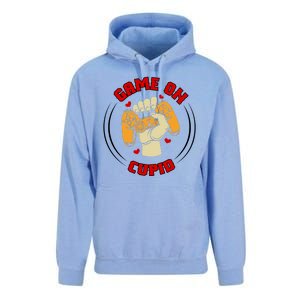 Game On Cupid Video Gaming Valentine Unisex Surf Hoodie