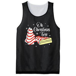 Groovy Oh Christmas Tree Cakes Debbie Becky Jen Cake Lovers Mesh Reversible Basketball Jersey Tank