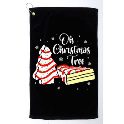 Groovy Oh Christmas Tree Cakes Debbie Becky Jen Cake Lovers Platinum Collection Golf Towel