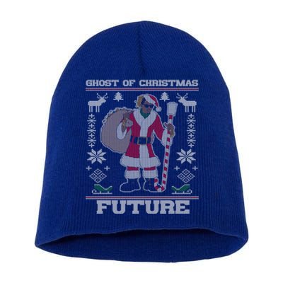 Ghost Of Christmas Future Ugly Christmas Sweater Rap Meaningful Gift Short Acrylic Beanie