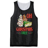 Groovy Oh Christmas Tree Cakes Debbie Becky Jen Cake Lovers Mesh Reversible Basketball Jersey Tank