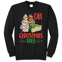 Groovy Oh Christmas Tree Cakes Debbie Becky Jen Cake Lovers Tall Sweatshirt