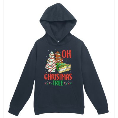 Groovy Oh Christmas Tree Cakes Debbie Becky Jen Cake Lovers Urban Pullover Hoodie