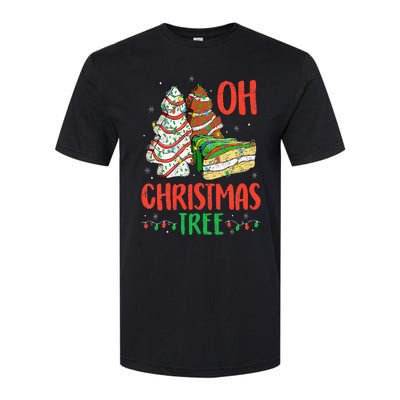 Groovy Oh Christmas Tree Cakes Debbie Becky Jen Cake Lovers Softstyle CVC T-Shirt