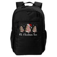 Groovy Oh Christmas Tree Cakes Debbie Becky Jen Cake Lovers Daily Commute Backpack