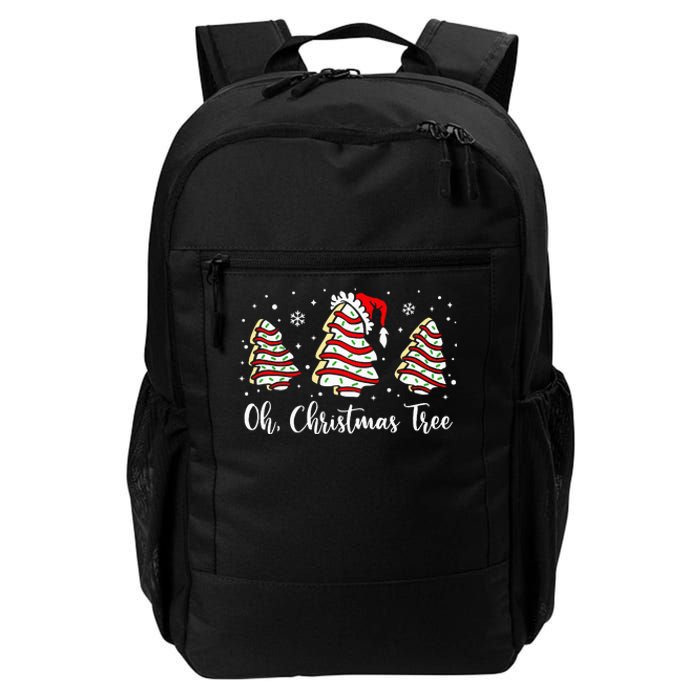 Groovy Oh Christmas Tree Cakes Debbie Becky Jen Cake Lovers Daily Commute Backpack