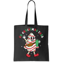 Groovy Oh Christmas Tree Cakes Debbie Becky Jen Cake Lovers Tote Bag