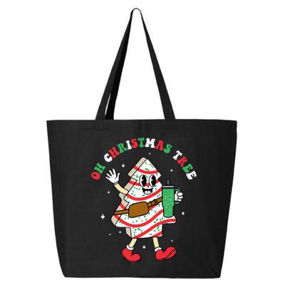 Groovy Oh Christmas Tree Cakes Debbie Becky Jen Cake Lovers 25L Jumbo Tote