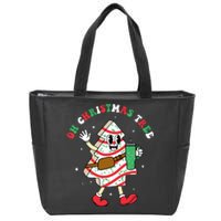 Groovy Oh Christmas Tree Cakes Debbie Becky Jen Cake Lovers Zip Tote Bag