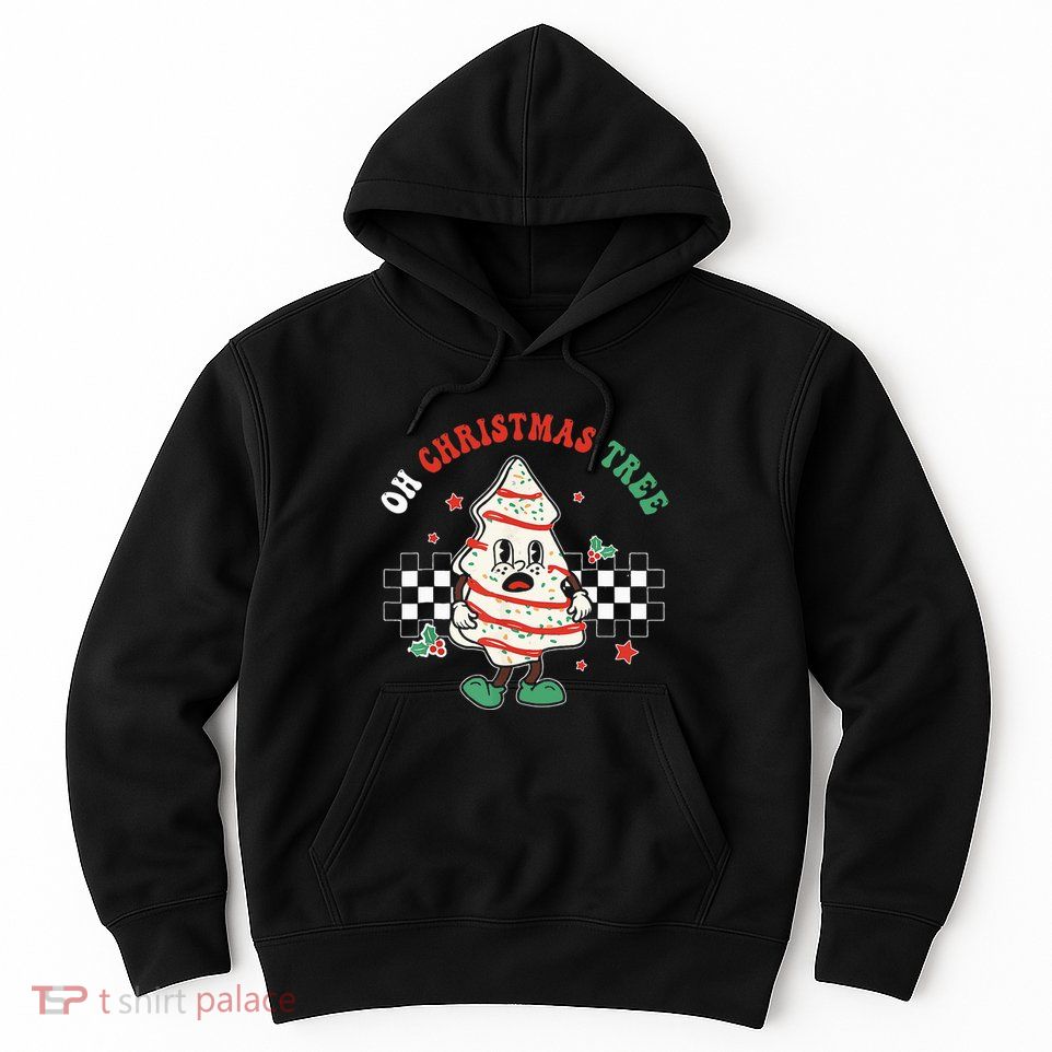 Groovy Oh Christmas Tree Cakes Debbie Becky Jen  Hoodie