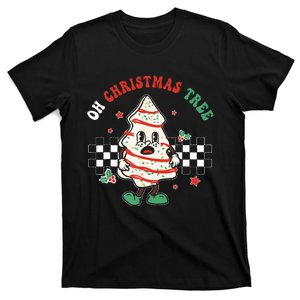 Groovy Oh Christmas Tree Cakes Debbie Becky Jen  T-Shirt