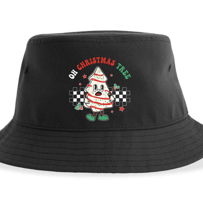 Groovy Oh Christmas Tree Cakes Debbie Becky Jen  Sustainable Bucket Hat