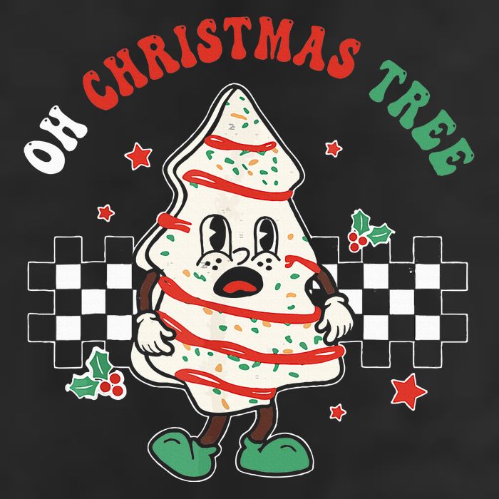 Groovy Oh Christmas Tree Cakes Debbie Becky Jen  11oz C Handle Ceramic Mug