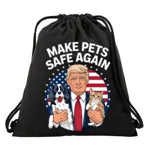 Goose Ohio Cats And Dogs 2024 Debate Make Pets Safe Again Drawstring Bag