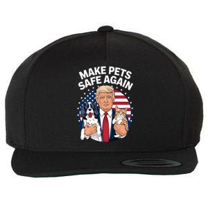 Goose Ohio Cats And Dogs 2024 Debate Make Pets Safe Again Wool Snapback Cap