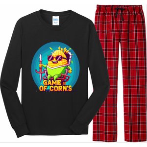 Game Of Corns Corn Cob Farmer Nerd Geek Cute Gift Long Sleeve Pajama Set