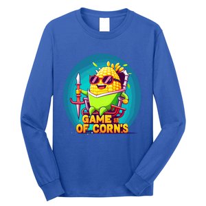 Game Of Corns Corn Cob Farmer Nerd Geek Cute Gift Long Sleeve Shirt