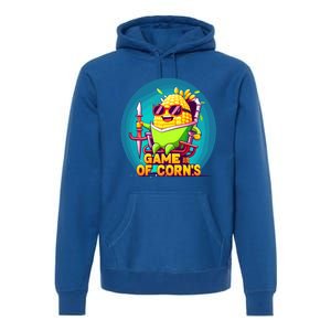 Game Of Corns Corn Cob Farmer Nerd Geek Cute Gift Premium Hoodie