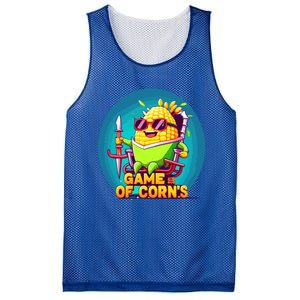 Game Of Corns Corn Cob Farmer Nerd Geek Cute Gift Mesh Reversible Basketball Jersey Tank