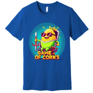 Game Of Corns Corn Cob Farmer Nerd Geek Cute Gift Premium T-Shirt